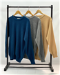 5954 - Sweater Escote V Fantasía TALLE ESPECIAL
